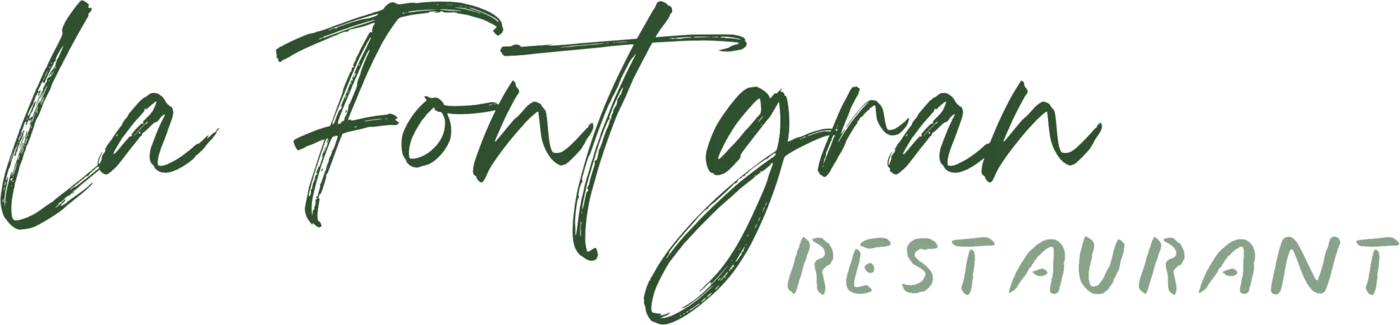 logo la font gran horizontal